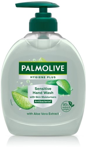 Handzeep Palmolive Plus Sensitive met Aloe Milde Verzorging 300ml