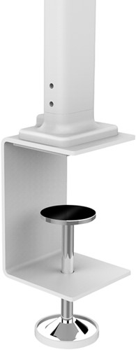 Bureaulamp Unilux Strata led tafelklem wit-3
