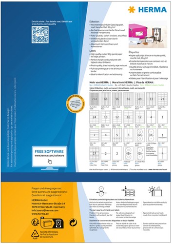 Etiket HERMA 10780 97x33.8mm wit 1280stuks-2