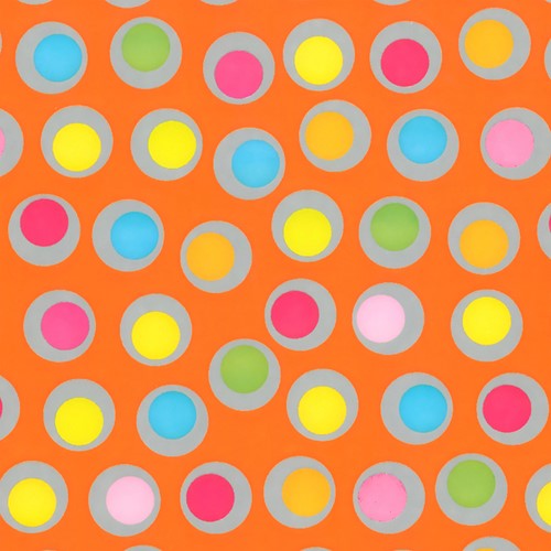 Inpakpapier Special Wrap 200x70cm spring rounds assorti-2
