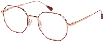 Leesbril I Need You +1.00 dpt Yoko rood-koper-2