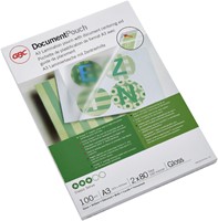 Lamineerhoes GBC document A3 2x80micron 100 stuks