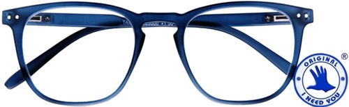 Leesbril I Need You +2.50 dpt Tailor donkerblauw