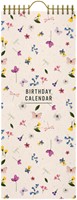 Verjaardagskalender Lannoo Flowers 130x325