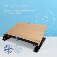Documenthouder R-Go Read 2 Write Eikenhout-2