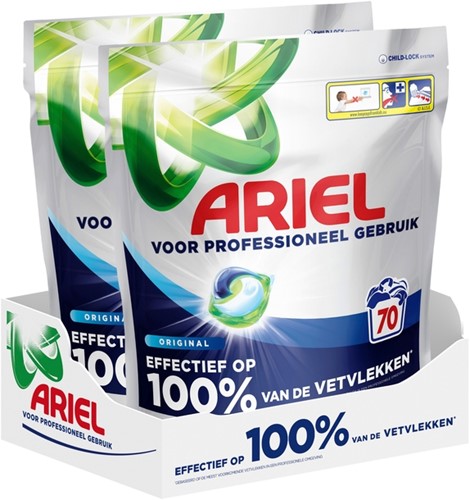 Wasmiddel Ariel prof All-one regular 70 pods