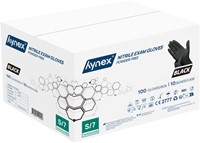 Handschoen Hynex S nitril zwart pak à 100 stuks-2