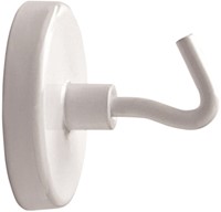 Magneet met haak MAUL 36mm trekkracht 6kg wit 5 stuks-2