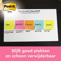 Memoblok 3M Post-it 655 76x127mm Energetic Colours 6 stuks-2