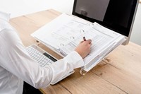 Documenthouder Ergofy verstelbaar A3 transparant-1
