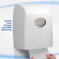 Handdoekroldispenser Kimberly Clark Aquarius wit 6959-2
