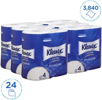 Toiletpapier Kleenex 4-laags 160 vel wit 8484-2