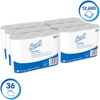 Toiletpapier Scott Control 3-laags 350 vel wit 8518-2