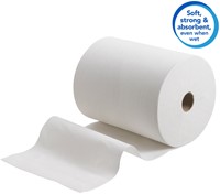 Handdoekrol Scott Control Slimroll 1-laags 165m wit 6657-1