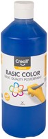 Plakkaatverf Creall basic donkerblauw 500ml