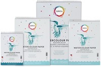 Aquarelblok Qrea A5 20 vel 200gr spiraal-2