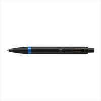 Balpen Parker IM black blue vibrant ring medium blister à 1 stuk-3