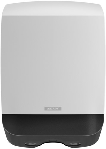 Handdoekdispenser Katrin medium wit 77410