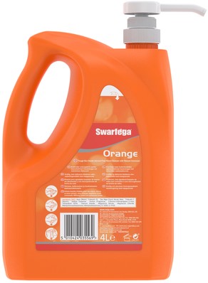 Handreiniger SCJ Swarfega Orange 4 liter met pomp