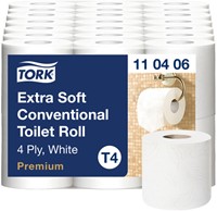 Toiletpapier Tork T4 Premium 4-laags 150 vel wit 110406