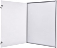 Binnenvitrine wand MAULextraslim whiteboard 9xA4 met slot-1