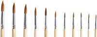 Penseel Qrea synthetisch haar set à 10 breedtes-2