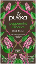 Thee Pukka peppermint licorice 20 zakjes