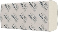 Handdoek Satino PT3 Comfort v-vouw 2-laags 250x230mm 20x160 vel naturel 277200-2