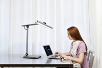 Bureaulamp Unilux Pureline led grijs-4