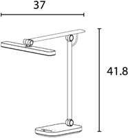 Bureaulamp Unilux Pureline led grijs-5