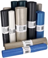 Afvalzak Cleaninq 60x80cm LDPE recycled T50 60L transparant rol à 20 stuks-2