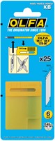 Reservemes Olfa KB blister à 25 stuks