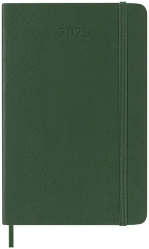 Agenda 2025 Moleskine 12M Planner Weekly 7dagen/1pagina pocket sc myrtle green