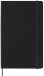 Agenda 2024/2025 Moleskine 18M Planner Weekly 7dagen/1pagina large hc black