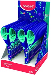 Schaar Maped Pixel Party 13cm display à 24 stuks