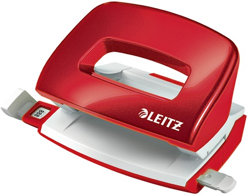 Perforator Leitz NeXXt WOW mini 10 vel rood