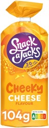 Rijstwafel Snack-a-Jacks cheese pak 104 gram