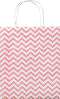 Tas met handvat Folia kraftpapier 115gr 18x21x8cm wit set à 3 dessins-3