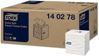 Facial tissues Tork Premium kubus 2-laags 100 vel wit 140278-2