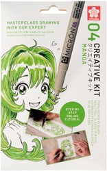 Tekenset Sakura Creative Kit Manga 6 stuks