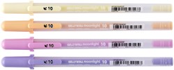 Gelschrijver Sakura Gelly Roll Moonlight 10 sunrise set à 4 kleuren