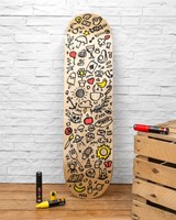 Verfstift Posca PC17K extra breed rechthoek goud-9