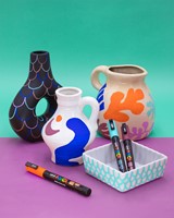 Verfstift Posca PC17K extra breed rechthoek goud-8
