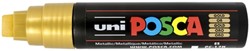 Verfstift Posca PC17K extra breed rechthoek goud