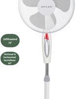 Statiefventilator BRASQ F300 Ø 40cm wit-4