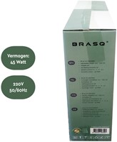 Statiefventilator BRASQ F300 Ø 40cm wit-2