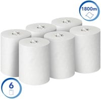Handdoekrol Scott Control 1-laags 300m wit 6626-2