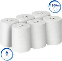 Handdoekrol Scott Control ES 1-laags 300m wit 6626-2