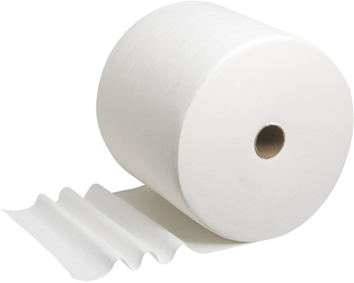 Poetsrol WypAll L40 PowerClean 1-laags 315mmx232m 750 vel wit 7452-3