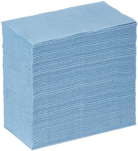 Poetsdoek WypAll X80 Powerclean 426x212mm 80vel pop-up blauw 8295-2